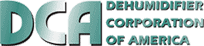 DCA Dehumidifier Corporation of America logo